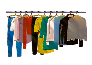 Examples of Fashion & Apparel, Designer Clothing, Clothing Accessories, Uniform, and Garment products.