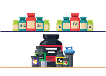 Examples of Supplement & Vitamin, Nutritional, Speciality, Herbal, and Sports & Weight products.