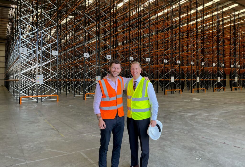 Josh Arrowsmith, Head of Commercial with Andy Mead, Managing Director