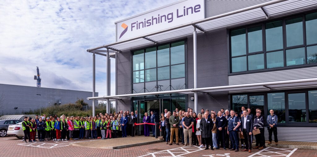 Finishing Line warehouse opening