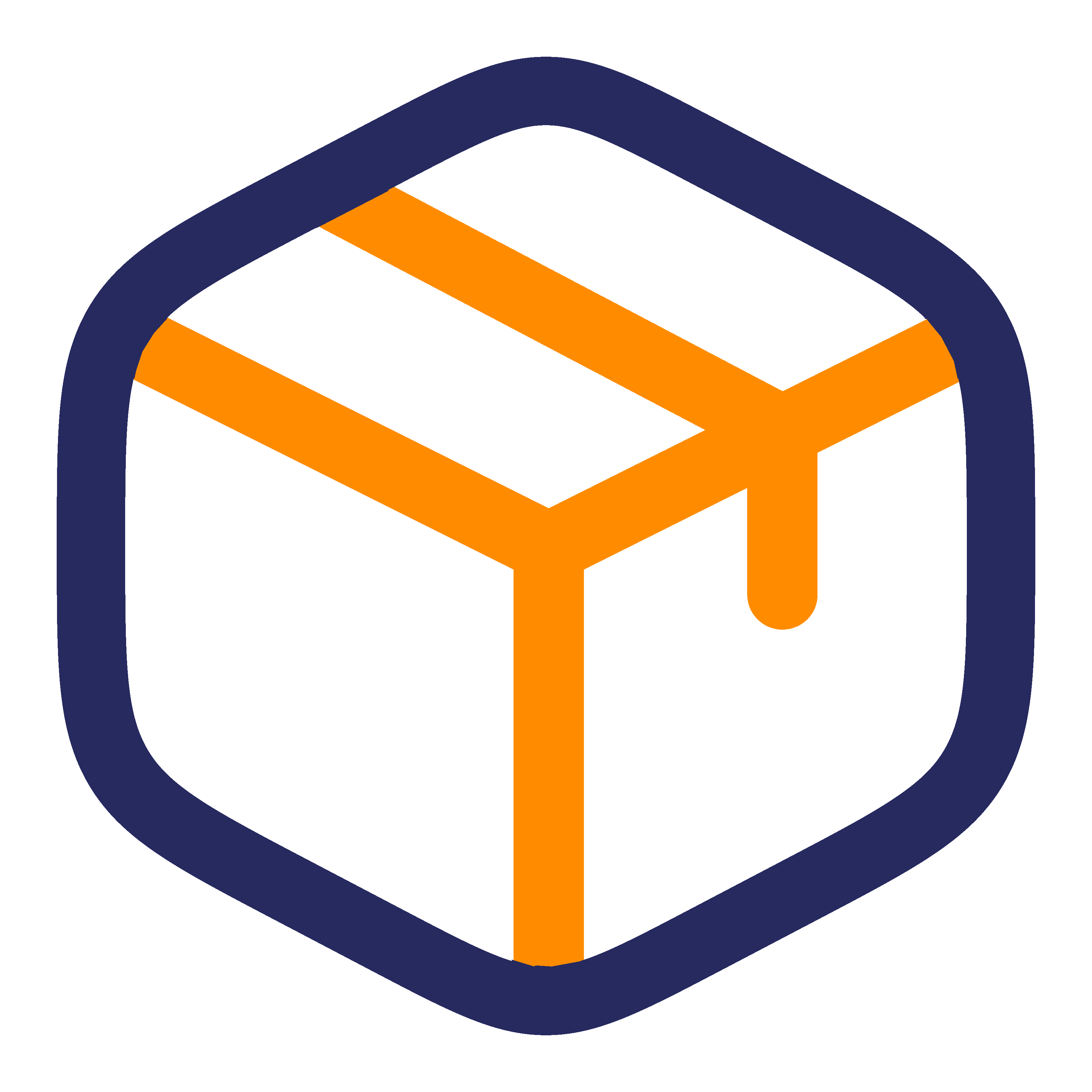 Icon of a taped parcel