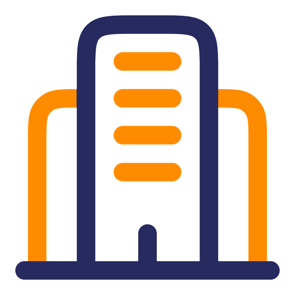 Icon of a warehouse