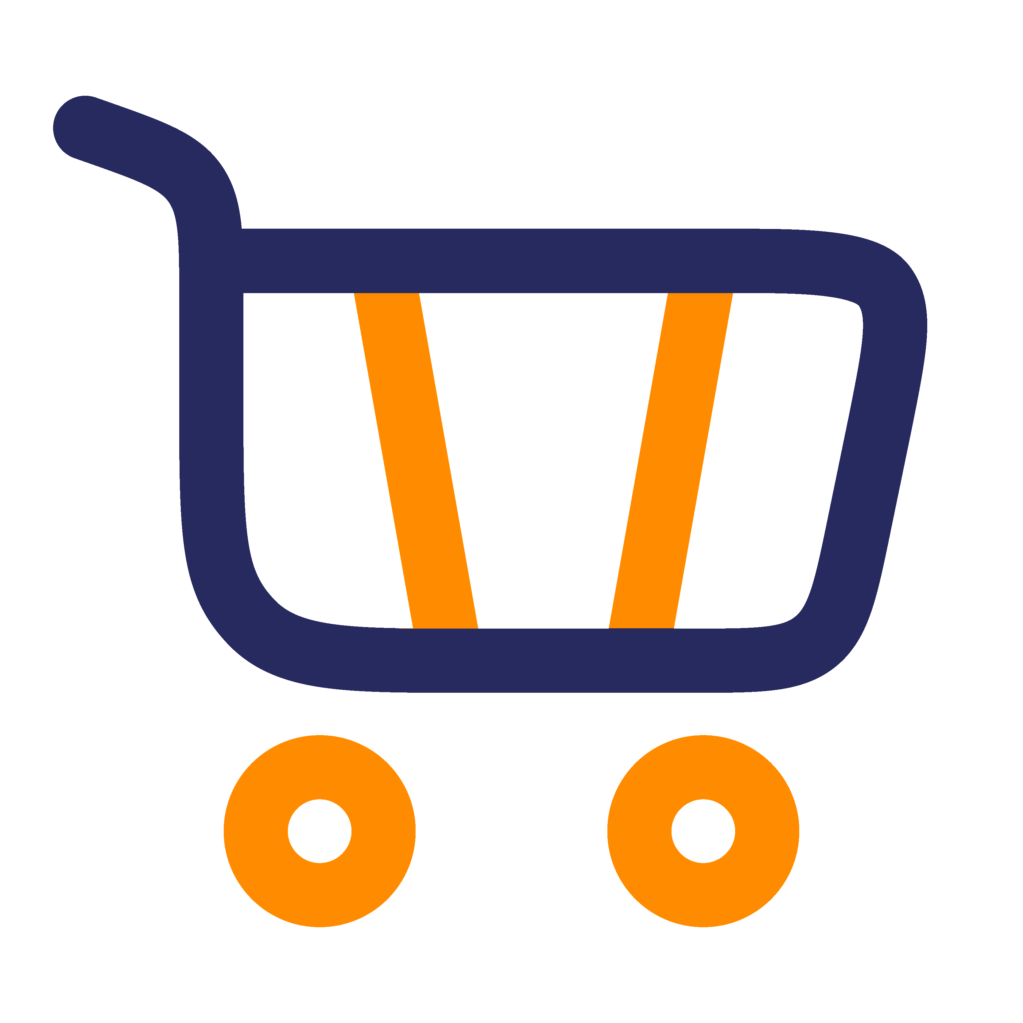 Icon of a shopping trolley