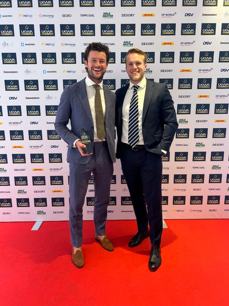 Josh and Drew with UKWA award
